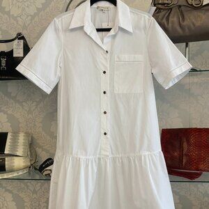 Lafayette 148 Button Up Dress - Size Large